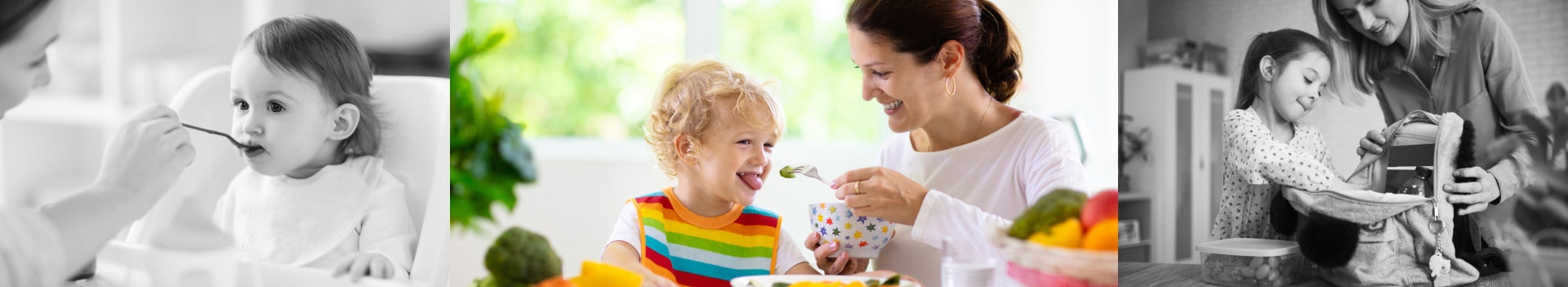 kids eating nutritious foods